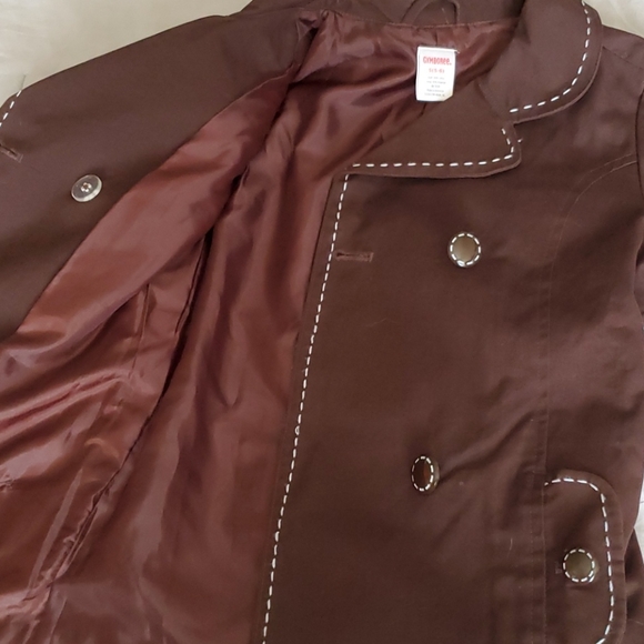 Gymboree Trench coat. 5/6 - Picture 8 of 13